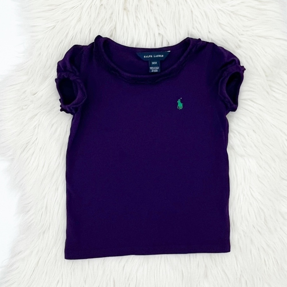 Ralph Lauren Ruffled Collar Shirt